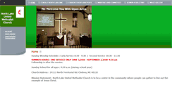 Desktop Screenshot of northlakeumc.org